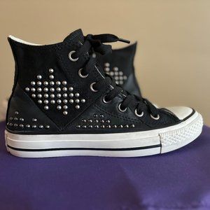 Converse All Star Studded Multi Panel High Tops Womens 6.5